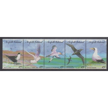 Norfolk - 1994 - No 559/563 - Oiseaux