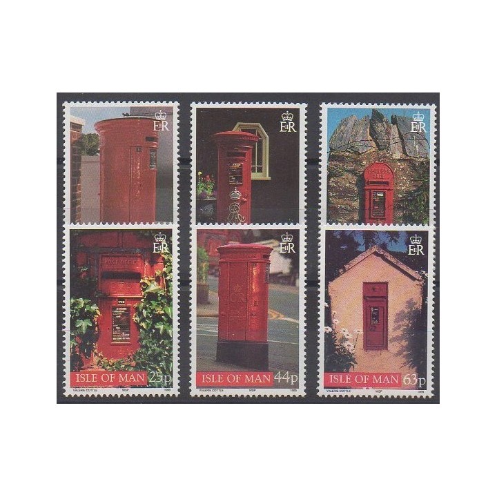 Stamps - Man (Isle of) - 1999 - Nb 830/835 - Postal Service