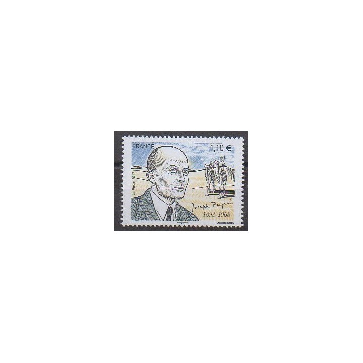 Timbres - France - Poste - 2017 - No 5178 - Littérature