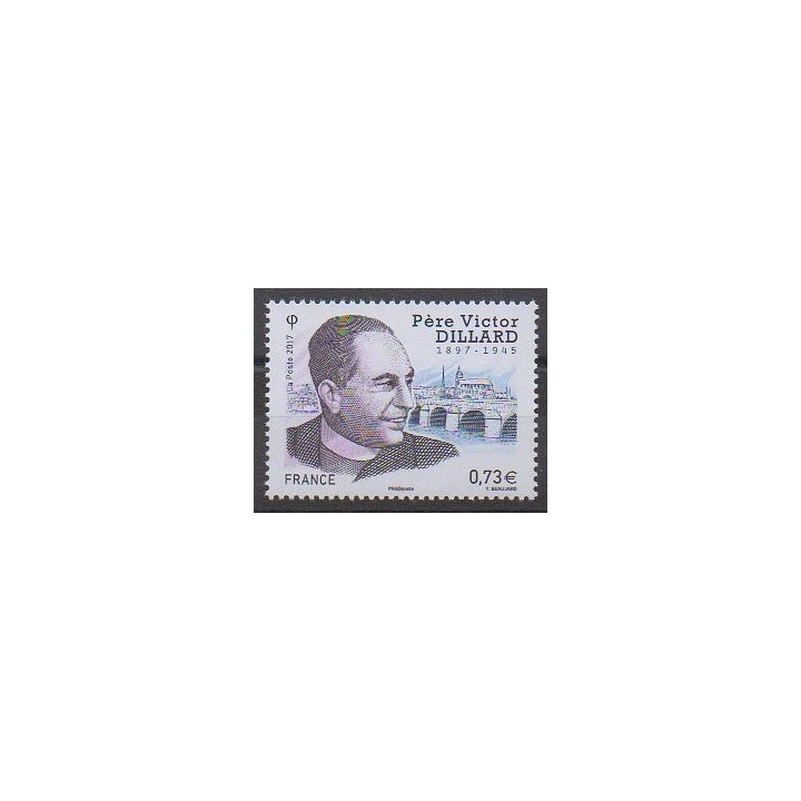 Stamps - France - Poste - 2017 - Nb 5173 - Religion