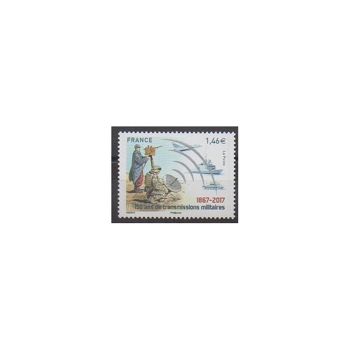 Stamps - France - Poste - 2017 - Nb 5172 - Military history