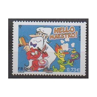 Timbres - France - Poste - 2017 - No 5171 - Dessins Animés - BD
