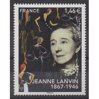Timbres - France - Poste - 2017 - No 5170 - Mode