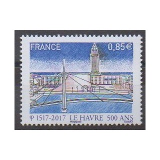 Timbres - France - Poste - 2017 - No 5166 - Ponts