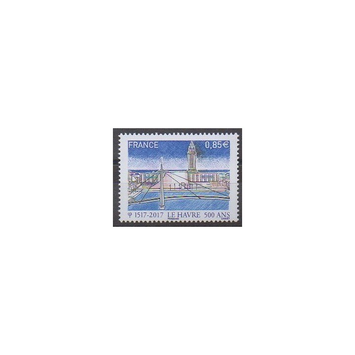 Timbres - France - Poste - 2017 - No 5166 - Ponts