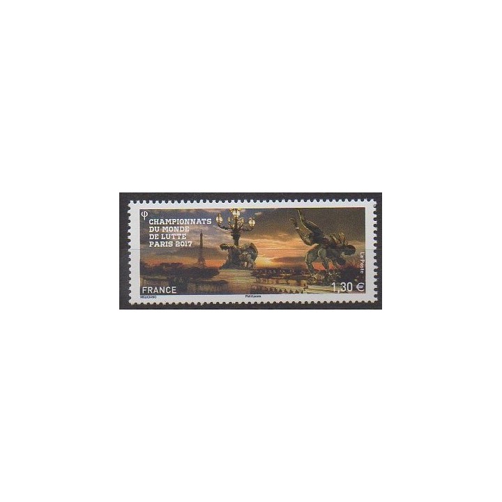 Stamps - France - Poste - 2017 - Nb 5165 - Various sports