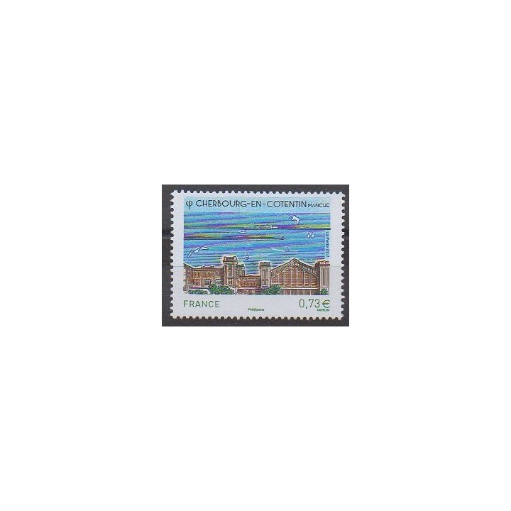 Timbres - France - Poste - 2017 - No 5163 - Sites
