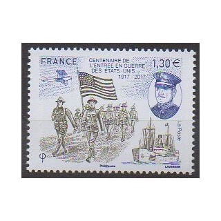 Stamps - France - Poste - 2017 - Nb 5156 - First World War