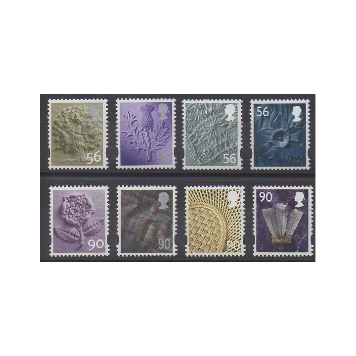 Timbres - Grande-Bretagne - 2009 - No 3129/3136