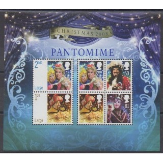 Timbres - Grande-Bretagne - 2008 - No BF59 - Noël - Littérature