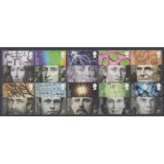 Stamps - Great Britain - 2010 - Nb 3271/3280 - Science