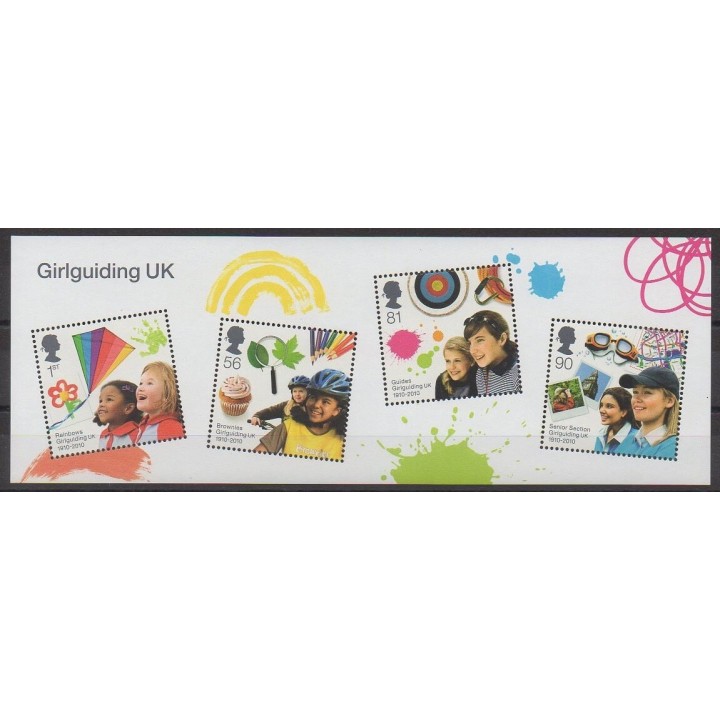 Timbres - Grande-Bretagne - 2010 - No BF70 - Scoutisme