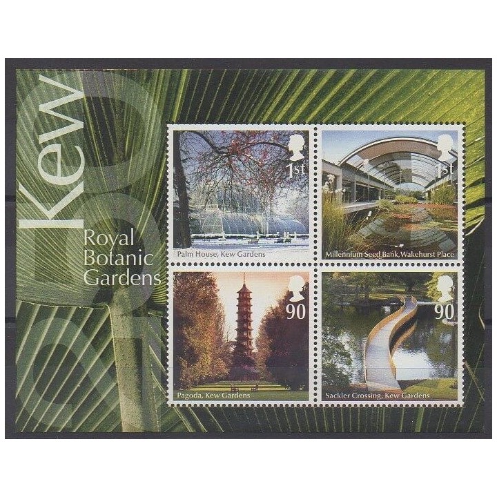 Timbres - Grande-Bretagne - 2009 - No BF65 - Parcs et jardins