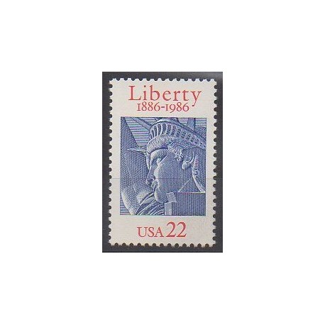 United States - 1986 - Nb 1672