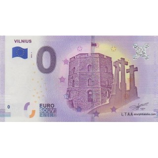 Billet souvenir touristique - 2018-1 - Vilnius - ()