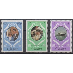 Ghana - 1981 - No 711/713 - Royauté - Principauté