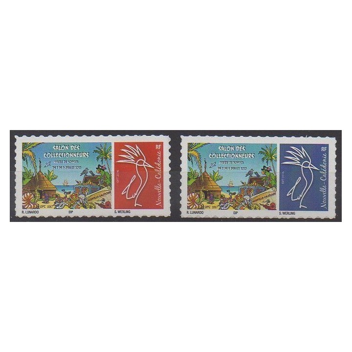 Timbres - Nouvelle-Calédonie - 2017 - No 1301/1302