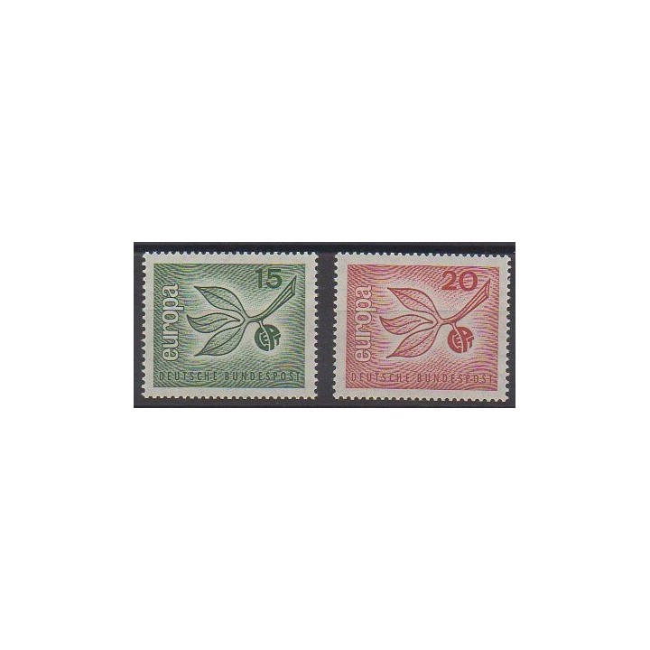 Timbres - Allemagne occidentale (RFA) - 1965 - No 350/351 - Europa