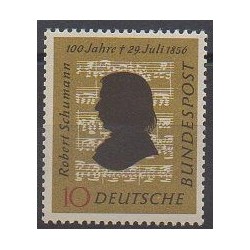 Allemagne occidentale (RFA) - 1956 - No 108 - Musique