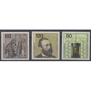 Timbres - Allemagne occidentale (RFA) - 1984 - No 1050/1052 - Service postal