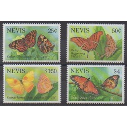Nevis - 1993 - No 713/716 - Insectes