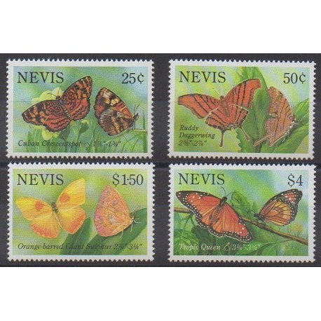 Nevis - 1993 - Nb 713/716 - Insects
