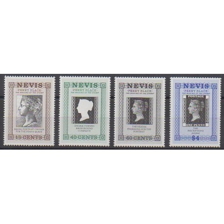 Nevis - 1990 - Nb 525/528 - Philately