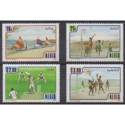 Nevis - 1986 - No 449/452 - Sports divers
