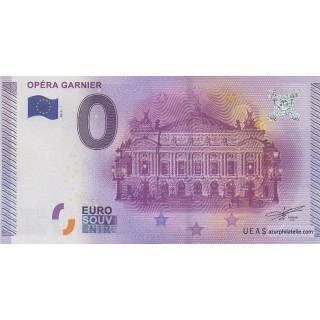 Billet souvenir - Opéra Garnier - 2015