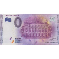Euro banknote memory - 75 - Opéra Garnier - 2015