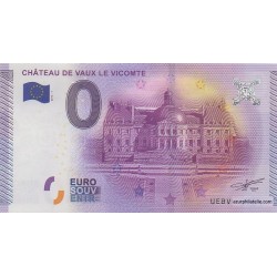 Euro banknote memory - 77 - Château de Vaux le Vicomte - 2015