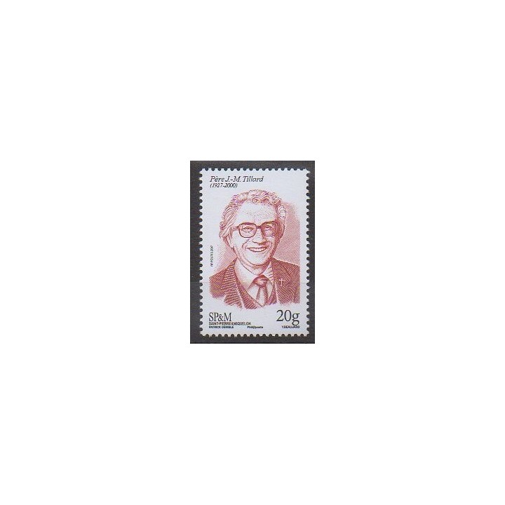 Timbres - Saint-Pierre et Miquelon - 2017 - No 1190 - Religion
