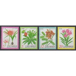 Formose (Taïwan) - 2000 - No 2541/2544 - Fleurs