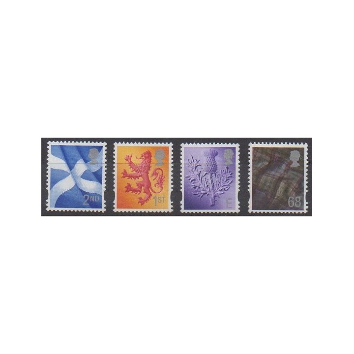 Stamps - Great Britain - 2003 - Nb 2490/2493