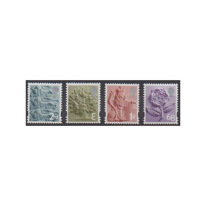 Stamps - Great Britain - 2003 - Nb 2486/2489