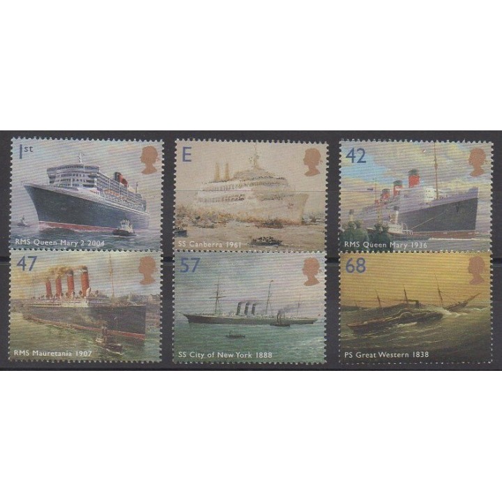 Timbres - Grande-Bretagne - 2004 - No 2548/2553 - Navigation