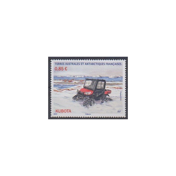 Timbres - TAAF - 2018 - No 854 - Transports
