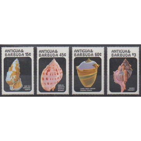 Antigua and Barbuda - 1986 - Nb 919/922 - Sea animals
