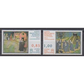 Timbres - Vatican - 2009 - No 1493/1494 - Religion