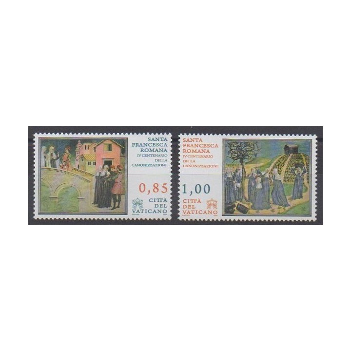 Timbres - Vatican - 2009 - No 1493/1494 - Religion