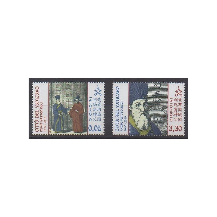 Timbres - Vatican - 2010 - No 1524/1525 - Religion