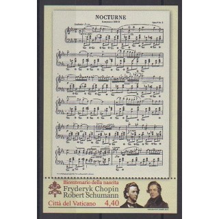 Timbres - Vatican - 2010 - No BF36 - Musique
