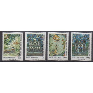 Stamps - Vatican - 1990 - Nb 882/885