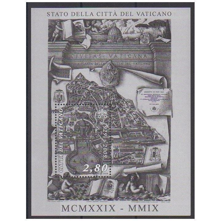 Stamps - Vatican - 2009 - Nb BF34 - Religion