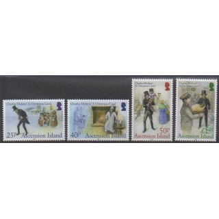 Timbres - Ascension - 2012 - No 1066/1069 - Noël - Littérature