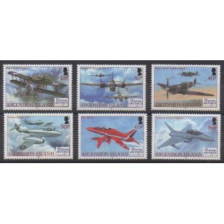 Timbres - Ascension - 2008 - No 947/952 - Aviation