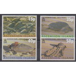 Ascension - 2000 - No 763/766 - Reptiles