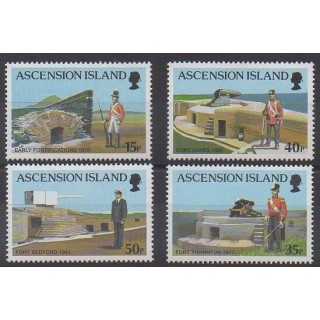 Stamps - Ascension Island - 2000 - Nb 771/774 - Military history