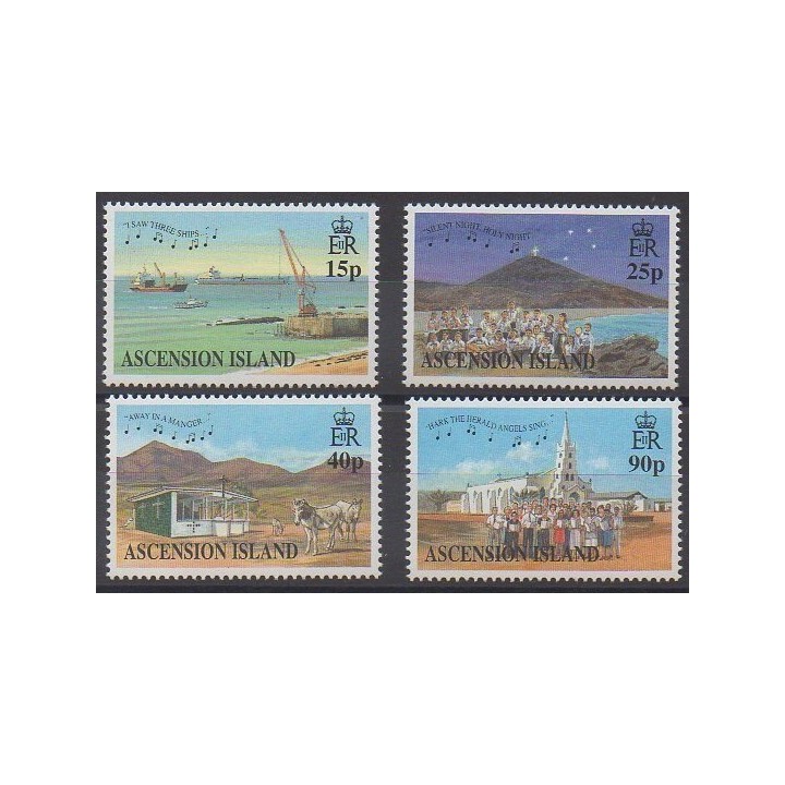 Timbres - Ascension - 2000 - No 775/778 - Noël