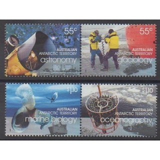 Timbres - Australie - territoire antarctique - 2008 - No 172A/172D - Sciences et Techniques - Polaire